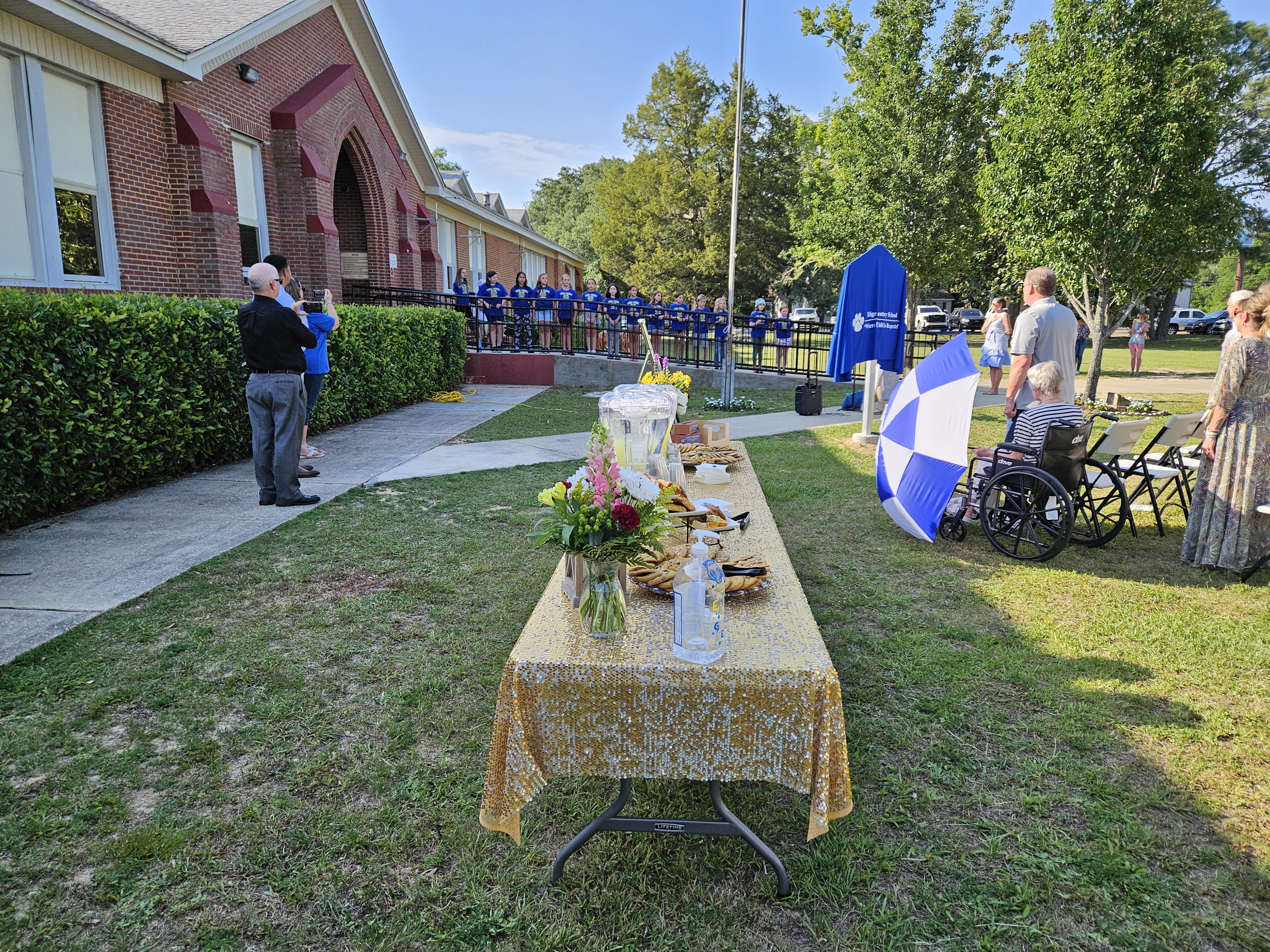 Choir Dedication NHS Marker