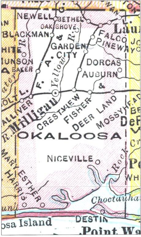 1921 Map Nicville