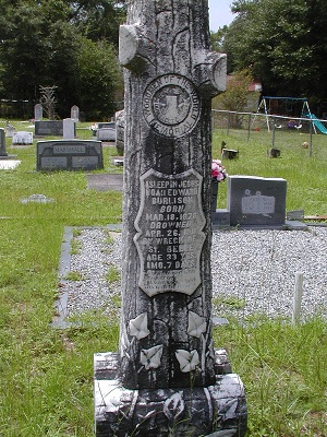 Noah Edward Burlison Grave Marker